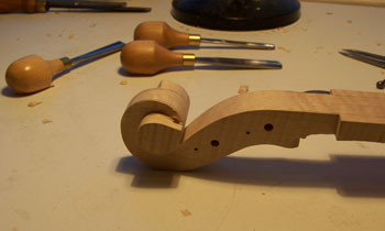 carving volute